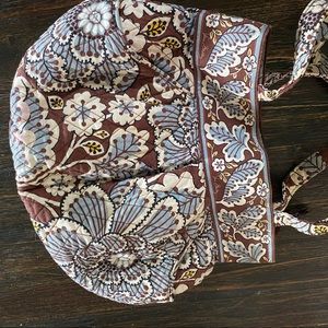 Vera Bradley retired Blue and Brown paisley hobo.